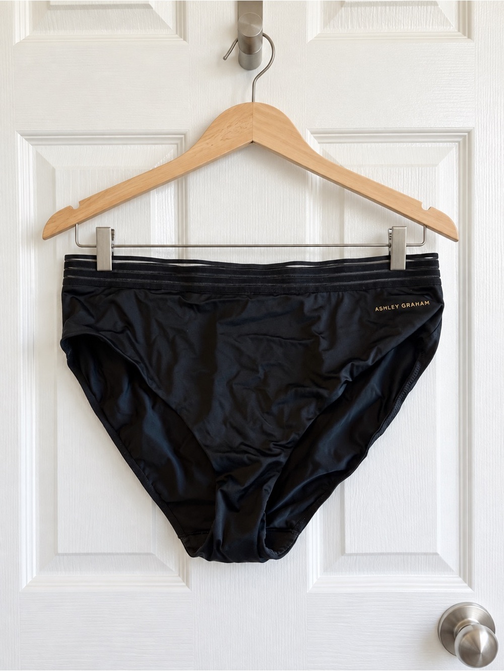 Ashley Graham Black Brief Underwear Size 22-24